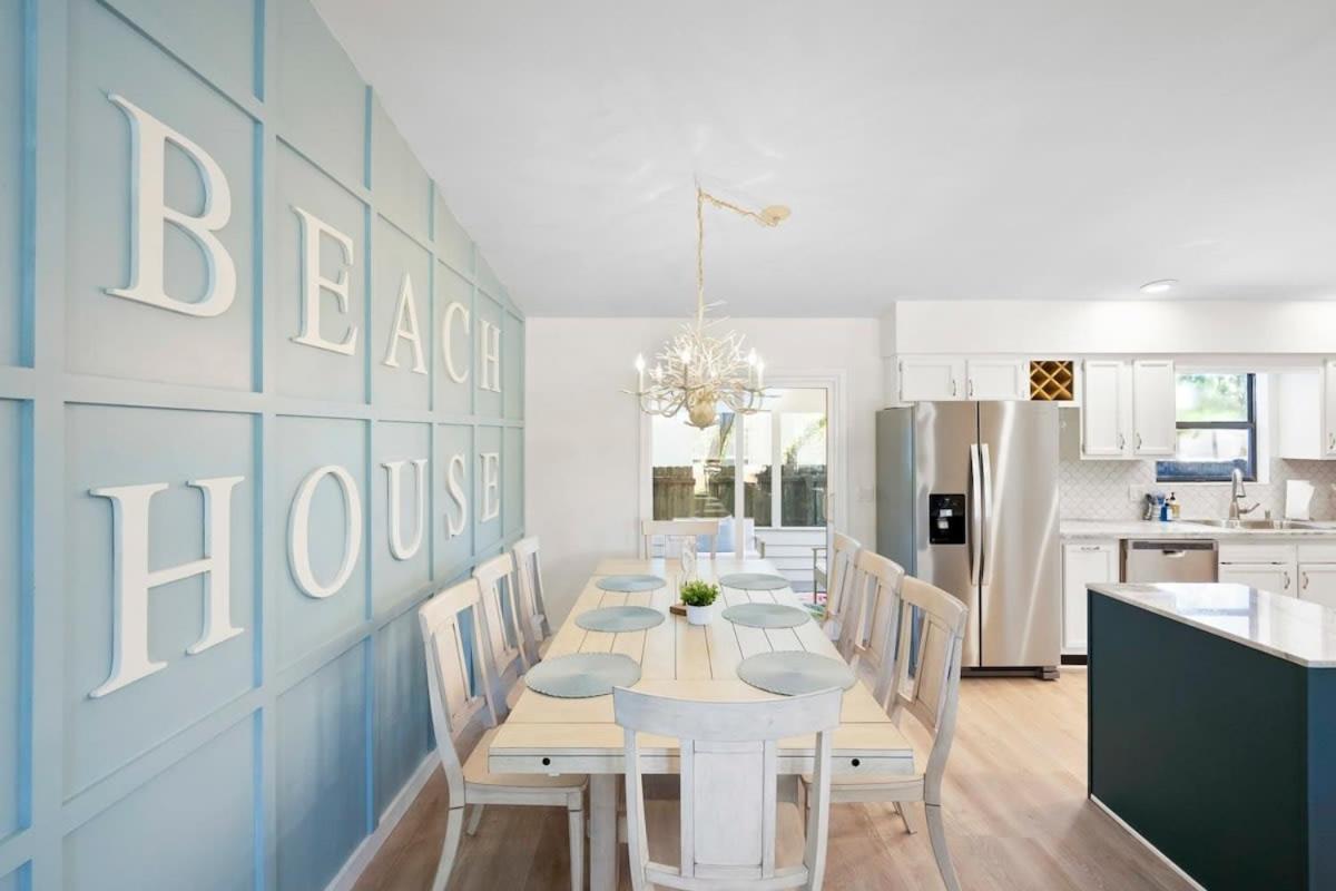 The St Augusdream Renovated Beach House Sleeps 8 Walk To Beach St. Augustine Exteriér fotografie