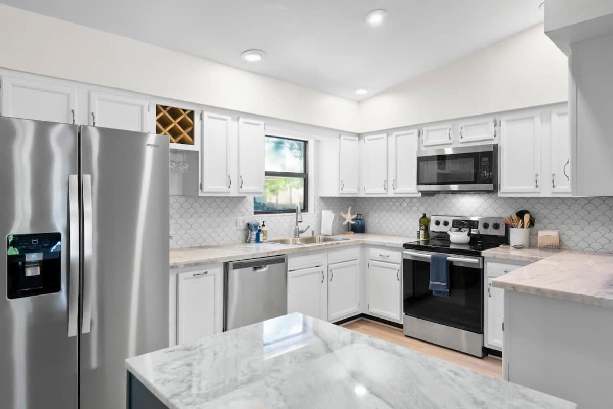 The St Augusdream Renovated Beach House Sleeps 8 Walk To Beach St. Augustine Exteriér fotografie